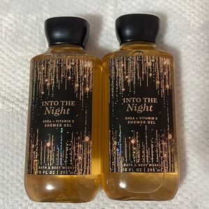 Into the night shower gel